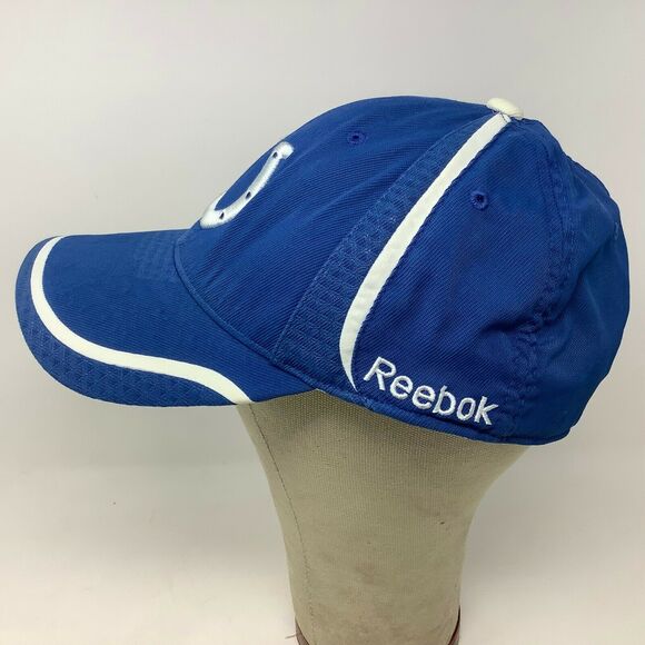 Reebok Onfield Indianapolis Colts Hat NFL Fitted Size L/XL Blue White - Picture 4 of 10